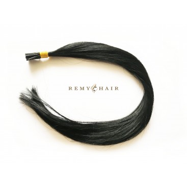 Pasma euro 1-czarny - 40cm, 0,7g, pod ringi - 20szt