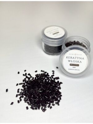 Keratyna włoska w granulkach - brązowa - 20g - bardzo mocna
