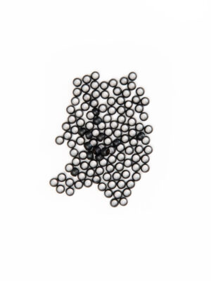 Nano ringi - czarne - 100 sztuk