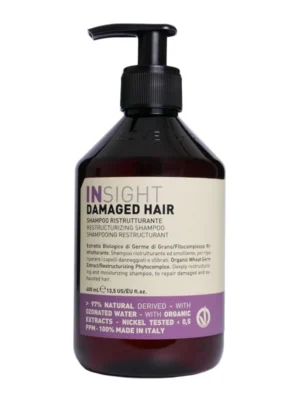 Szampon regenerujący Damaged Hair Restructuring INSIGHT 400ml