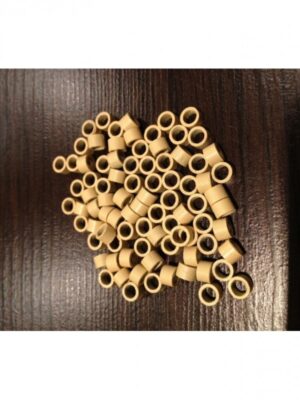 Ringi z gwintem - rozmiar M - jasny blond - 100 sztuk