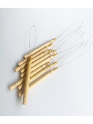 Szydełko z pętelką - drewniane