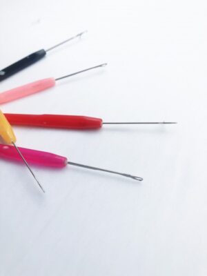 Szydełko z zapadką - plastikowe