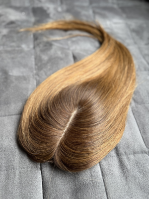 Topper z włosów naturalnych Clip In Ombre